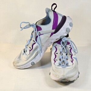 Nike React Element 55 Womens Size 8.5 Running Shoes Athletic Sneakers BQ2728-008